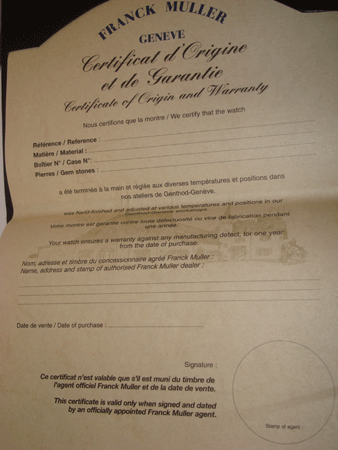 Franck Muller Long Island "SOLD" Franck Muller Long Island "SOLD"