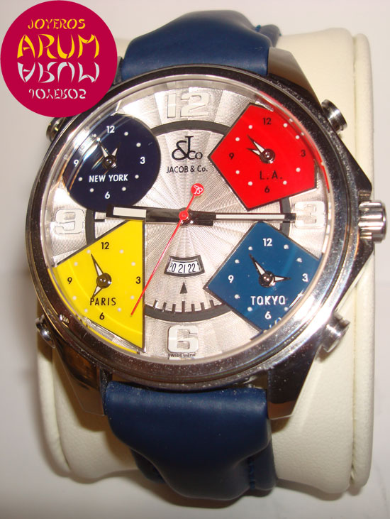 Jacob & Co Five Time Zones "SOLD" Jacob & Co Five Time Zones "SOLD"