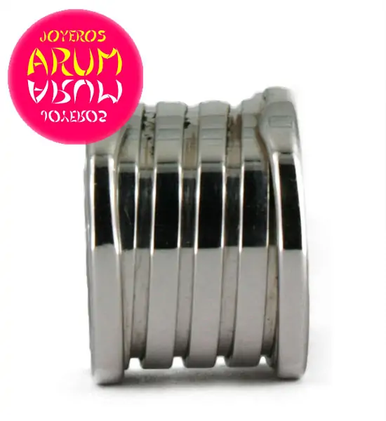 Bulgari B.Zero1 White Gold Ring 5 Band RAJ220 "SOLD"