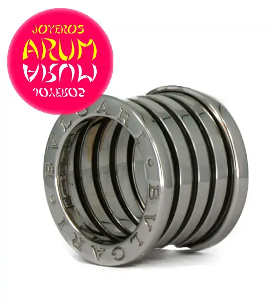 Bulgari B.Zero1 White Gold Ring 5 Band RAJ220 "SOLD"