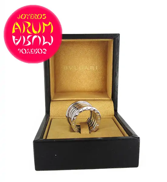 Bulgari B.Zero1 White Gold Ring 5 Band RAJ220 "SOLD"