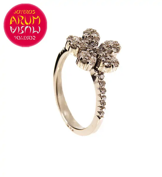 White Gold Ring with Brilliants 0.69 cts. RAJ366
