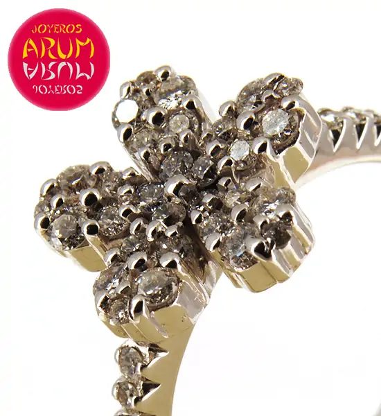 White Gold Ring with Brilliants 0.69 cts. RAJ366