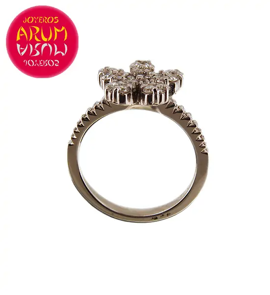 White Gold Ring with Brilliants 0.69 cts. RAJ366