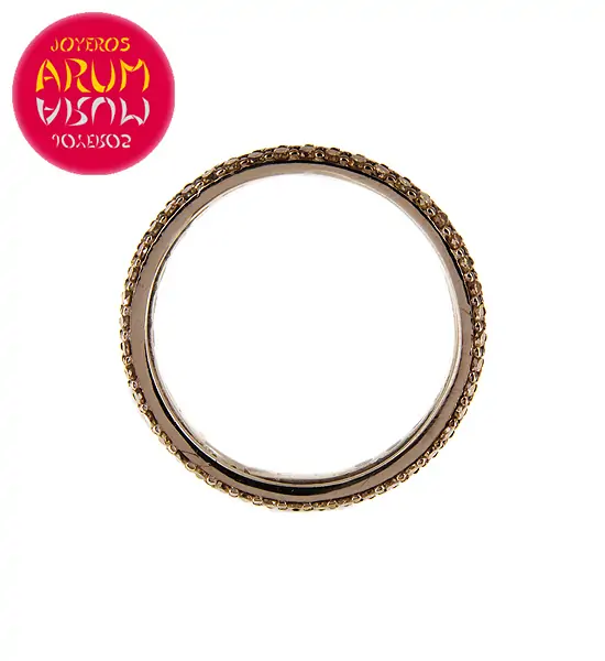 White Gold Ring with Brilliants 1.05 and 0.44 cts RAJ369 "SOLD"