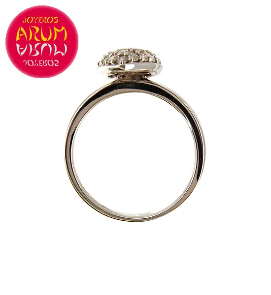 White Gold Ring with Brilliants 0.55 cts RAJ371