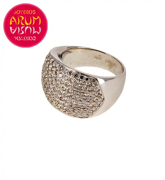 White Gold Ring with Brilliants 1.77 cts. RAJ374