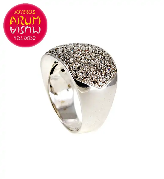 White Gold Ring with Brilliants 1.77 cts. RAJ374