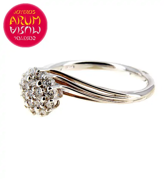 White Gold Ring with Brilliants 0.27 cts.