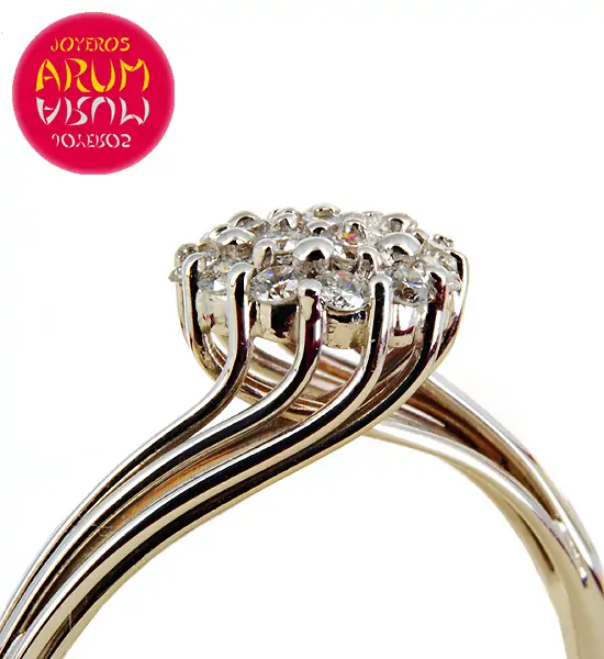 White Gold Ring with Brilliants 0.27 cts.