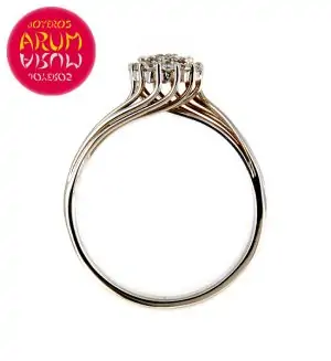 White Gold Ring with Brilliants 0.27 cts.