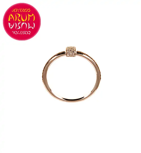 White Gold Ring with Brilliants 0,24 ct. RAC381 "SOLD"