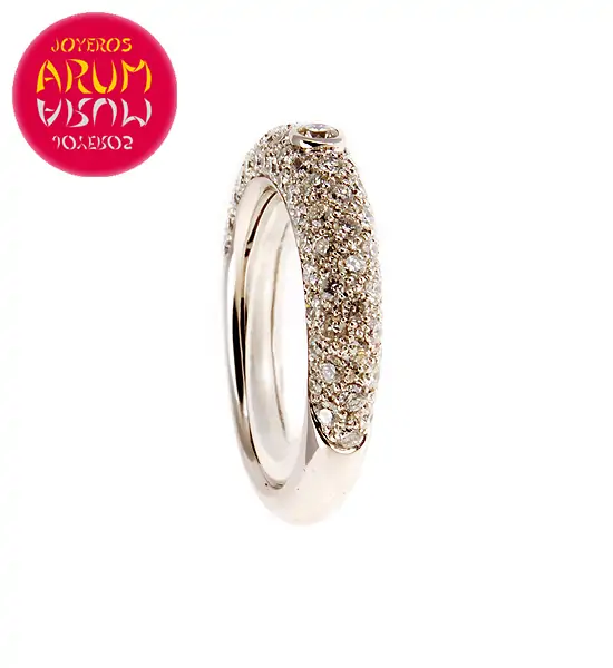 White Gold Ring with Brilliants 1.16 ct. RAJ382 "SOLD"