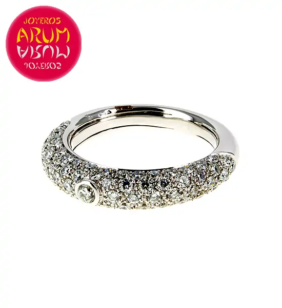 White Gold Ring with Brilliants 1.16 ct. RAJ382 "SOLD"