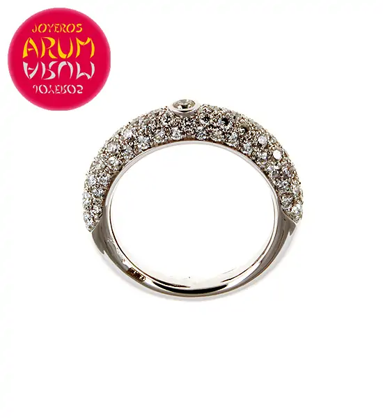 White Gold Ring with Brilliants 1.16 ct. RAJ382 "SOLD"