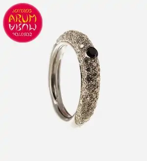 White Gold Ring with Brilliants 1.12 cts RAJ386