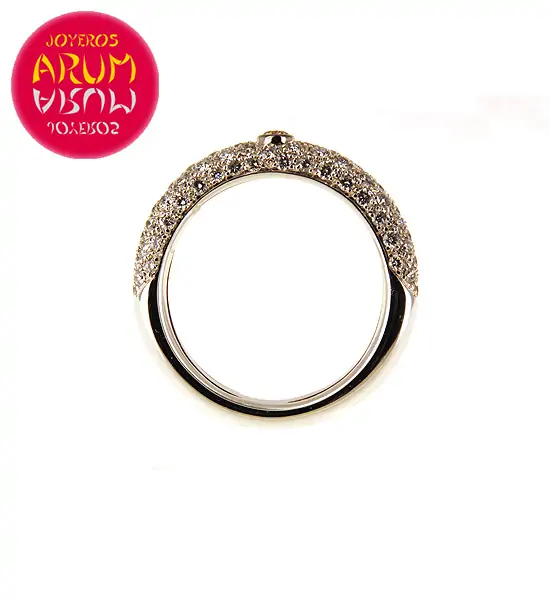 White Gold Ring with Brilliants 1.12 cts RAJ392