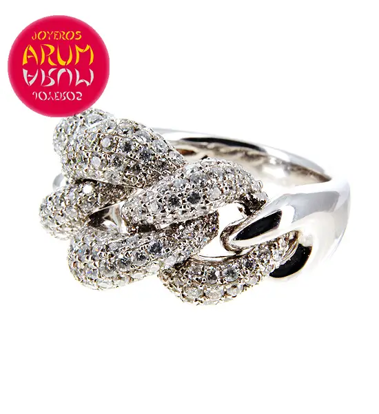 White Gold Ring with Brilliants 1.73 cts. RAJ394 "SOLD"