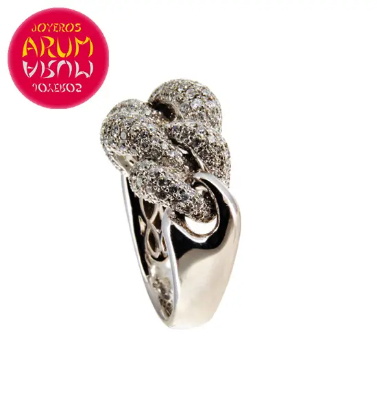 White Gold Ring with Brilliants 1.73 cts. RAJ394 "SOLD"