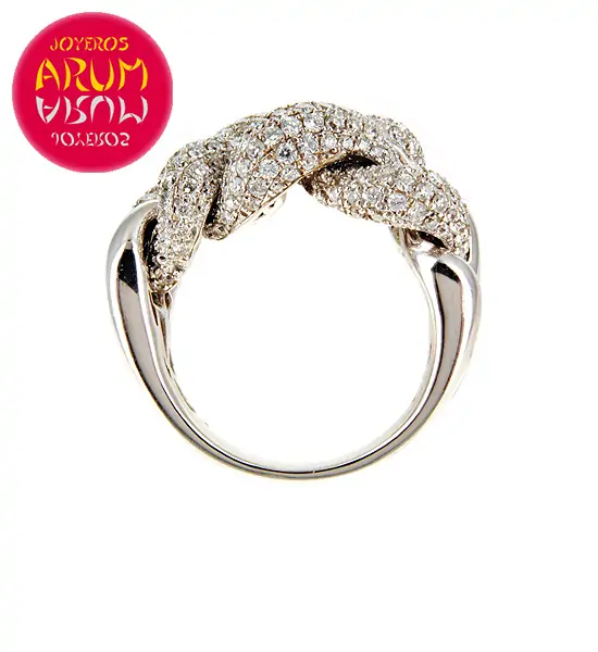 White Gold Ring with Brilliants 1.73 cts. RAJ394 "SOLD"