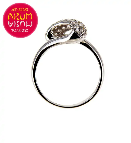 White Gold Ring with Brilliants 0.49 cts. RAJ421