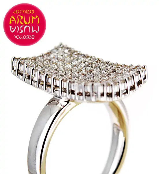 White Gold Ring with Brilliants 1.16 cts. RAJ423