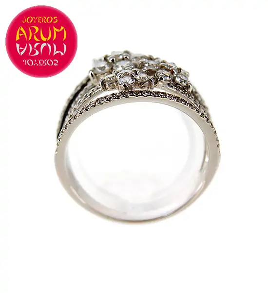 White Gold Ring with Brilliants 1.16 cts. RAJ438