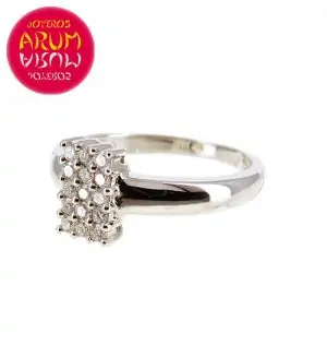 White Gold Ring with 0.38 cts. RAJ70