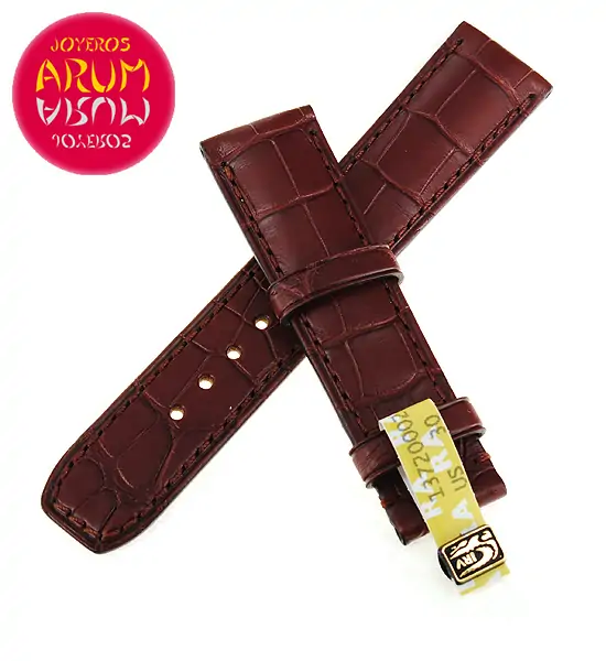 Baume & Mercier Strap Brown Crocodile Leather 20 - 18 RAC107