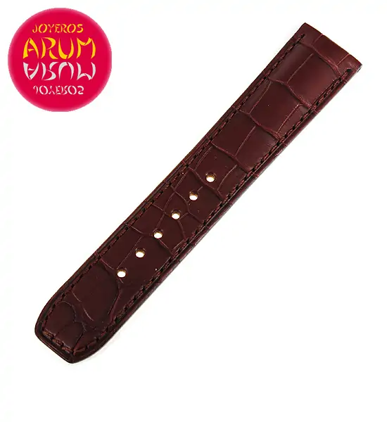 Baume & Mercier Strap Brown Crocodile Leather 20 - 18 RAC107