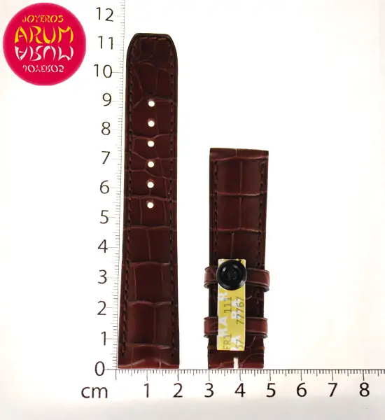 Baume & Mercier Strap Brown Crocodile Leather 20 - 18 RAC107