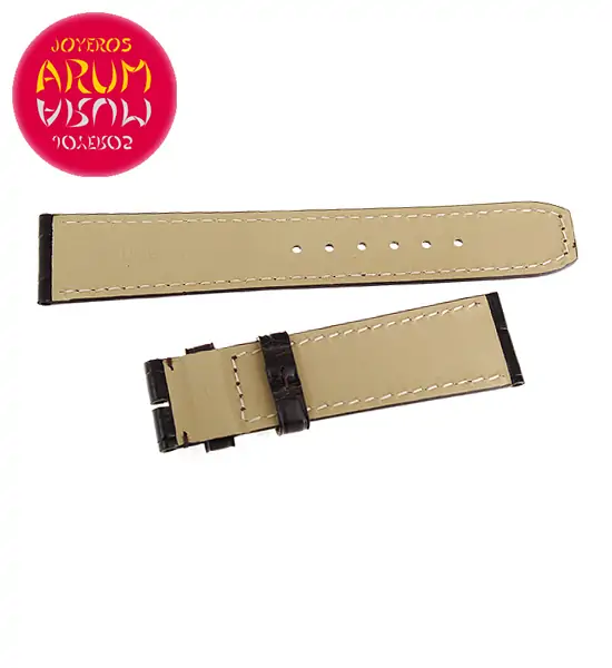 Baume & Mercier Brown Crocodile Leather RAC 20 - 18 RAC108 "SOLD