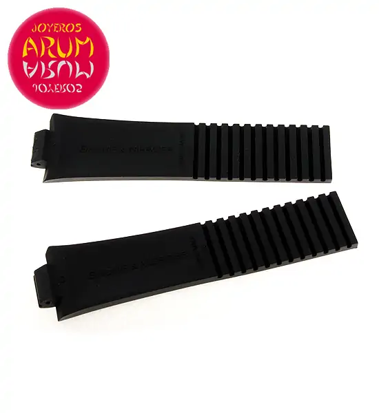 Baume & Mercier Black Rubber Strap 25 - 20 RAC92 "SOLD"