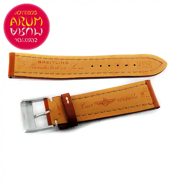 Breitling Strap Brown Leather 22 - 20 "SOLD"