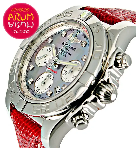 Breitling Chronomat Diamonds ARUM Ref. 3337 "SOLD" Breitling Chronomat Diamonds ARUM Ref. 3337 "SOLD"