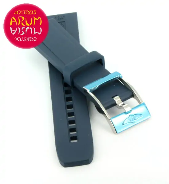 Breitling Strap Blue Rubber 20 - 18 "SOLD"