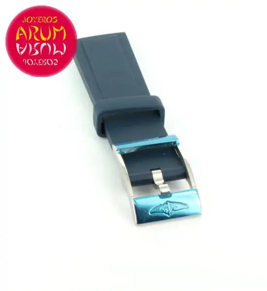Breitling Strap Blue Rubber 20 - 18 "SOLD"