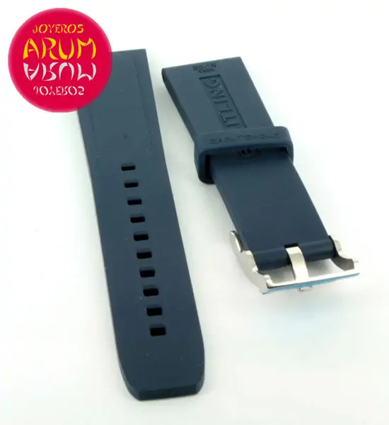 Breitling Strap Blue Rubber 20 - 18 "SOLD"