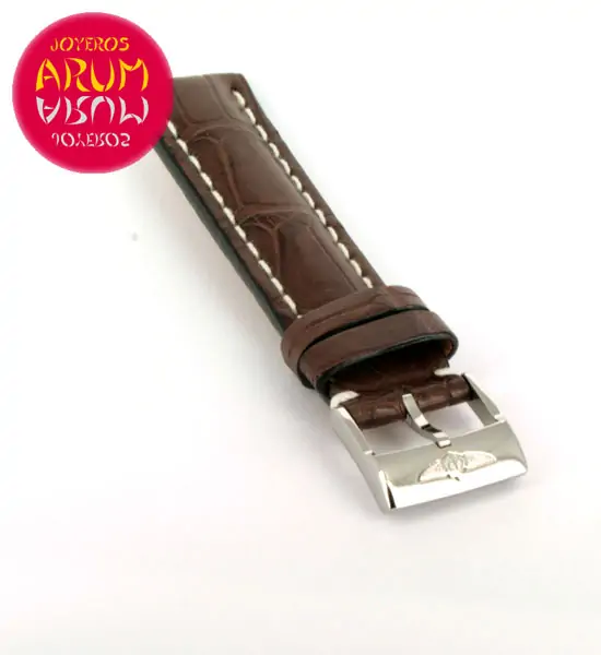 Breitling Brown Cocodrile Strap 20- 18 "SOLD"