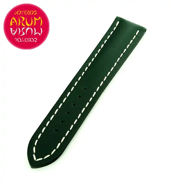 Breitling Strap Green Leather 22 - 20 "SOLD"