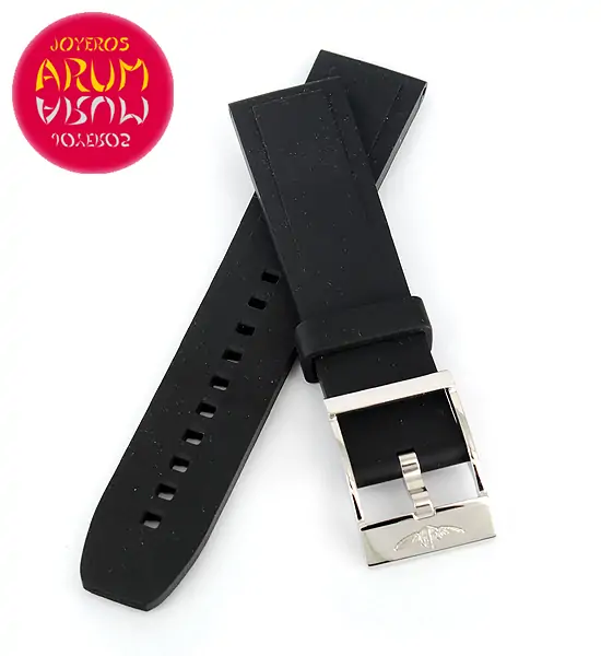 Breitling Strap Black Rubber 22 - 20 RAC37 "SOLD"