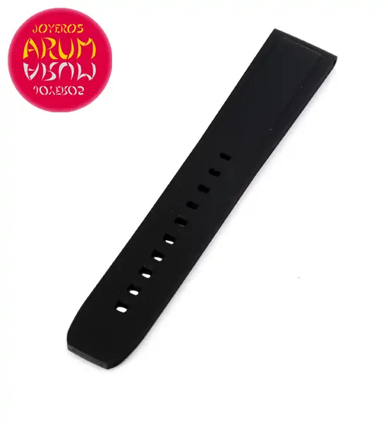 Z Breitling Strap Black Rubber 20 - 18 RAC53 "SOLD"