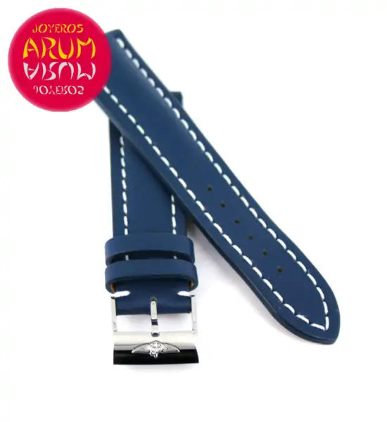 Breitling Strap Blue Leather 22 - 20 "SOLD"