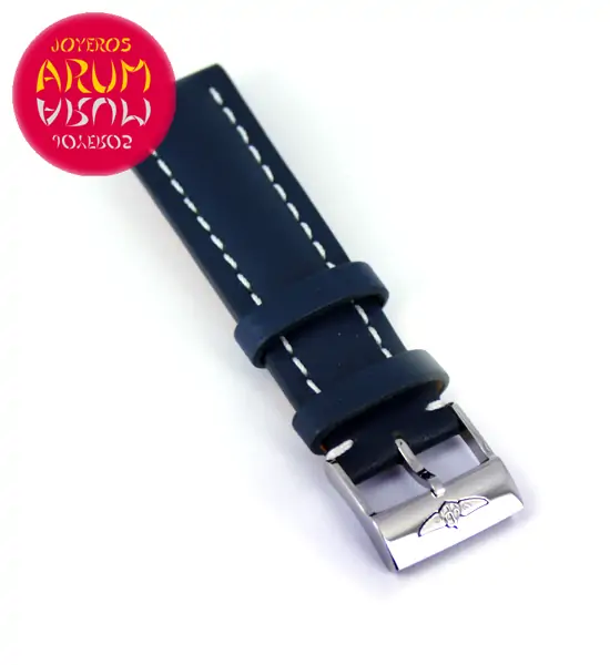 Breitling Strap Blue Leather 22 - 20 "SOLD"