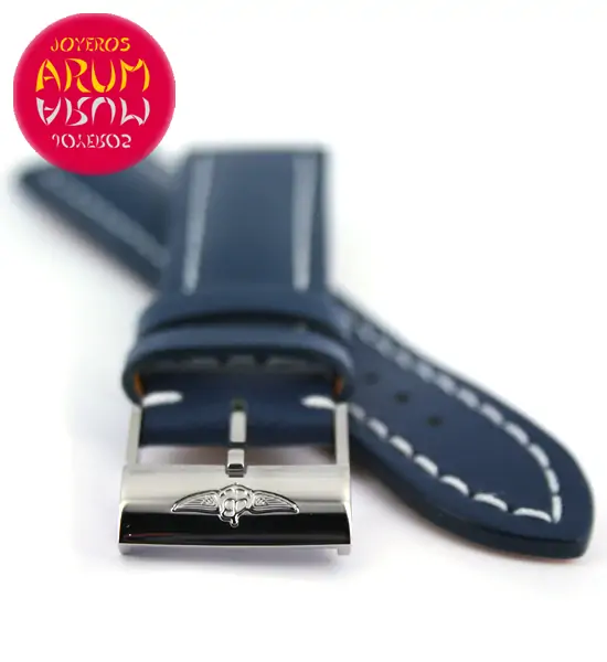 Breitling Strap Blue Leather 22 - 20 "SOLD"