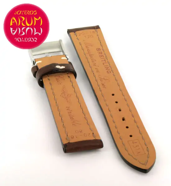 Breitling Strap Brown Leather 20 - 18 "SOLD"
