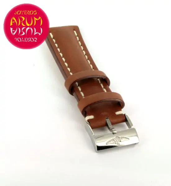 Breitling Strap Brown Leather 20 - 18