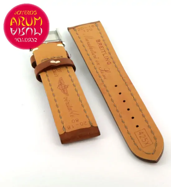 Breitling Strap Brown Leather 20 - 18