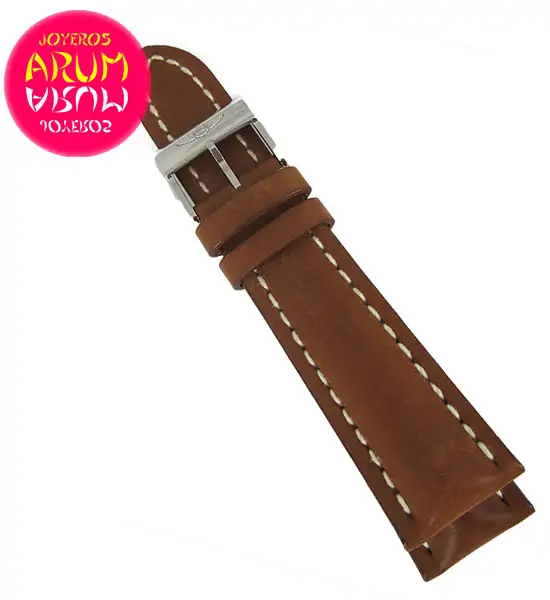 Breitling Strap Brown Leather 24 - 20