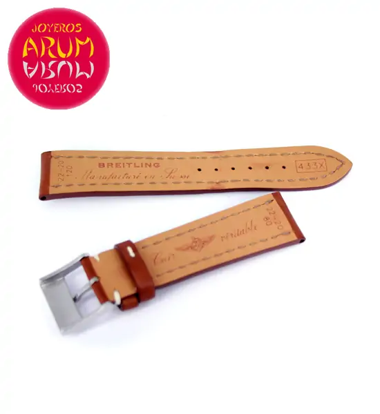Breitling Strap Brown Leather 22 - 20 "SOLD"